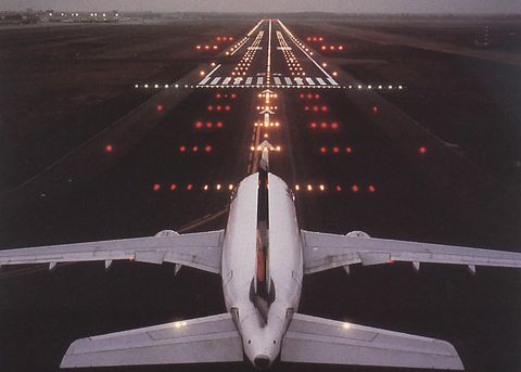 Simulation Anflug Flughafen München