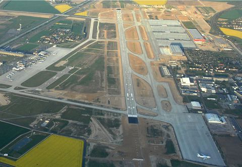 Luftbild Flughafen Leipzig/Halle