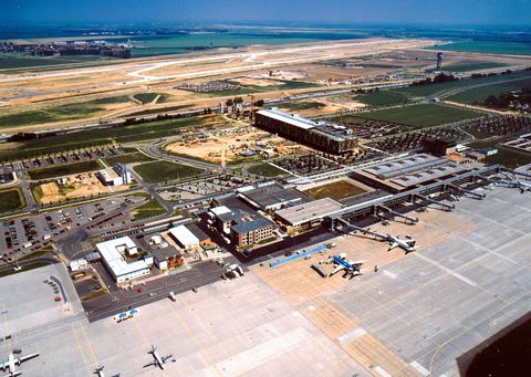 Luftbild Flughafen Leipzig/Halle