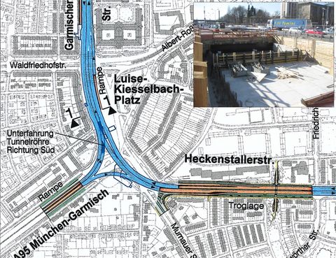 Tunnelplanung Mittlerer Ring Südwest