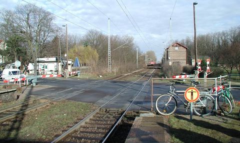 Eisenbahnüberführung  Dahlewitz